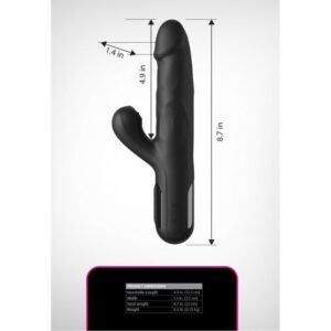 Fetish Fantasy Series-Sonix Silikon Thruster Rabbit Vibrator · Vibratoren (Bild 7)