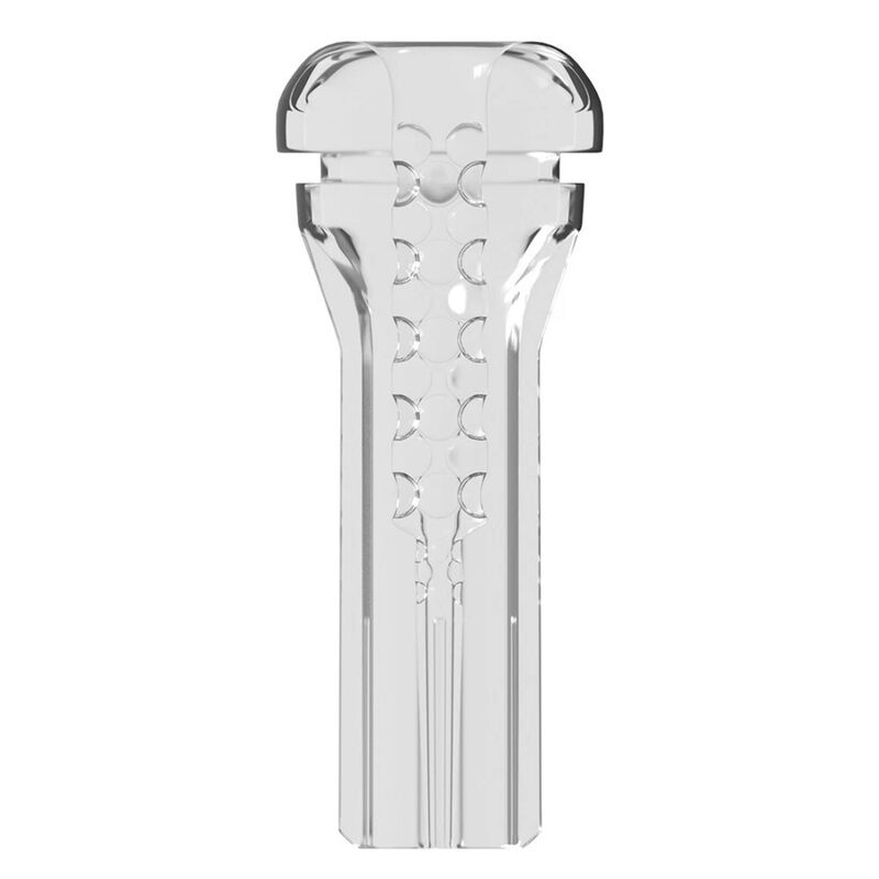 Pdx Elite-ViewTube Plus See-Thru EZ-Grip Transparent Stroker 21 cm · Sextoys (Bild 2)