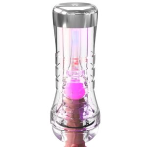 Pdx Elite-Viewtube XXL LED Transparent Stroker 27.3 CM · Sextoys (Bild 4)