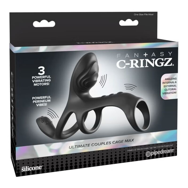 Fantasy C-Ringz-Ultimate Paare Cage Max Vibrating Cock Ring · Sextoys (Bild 3)