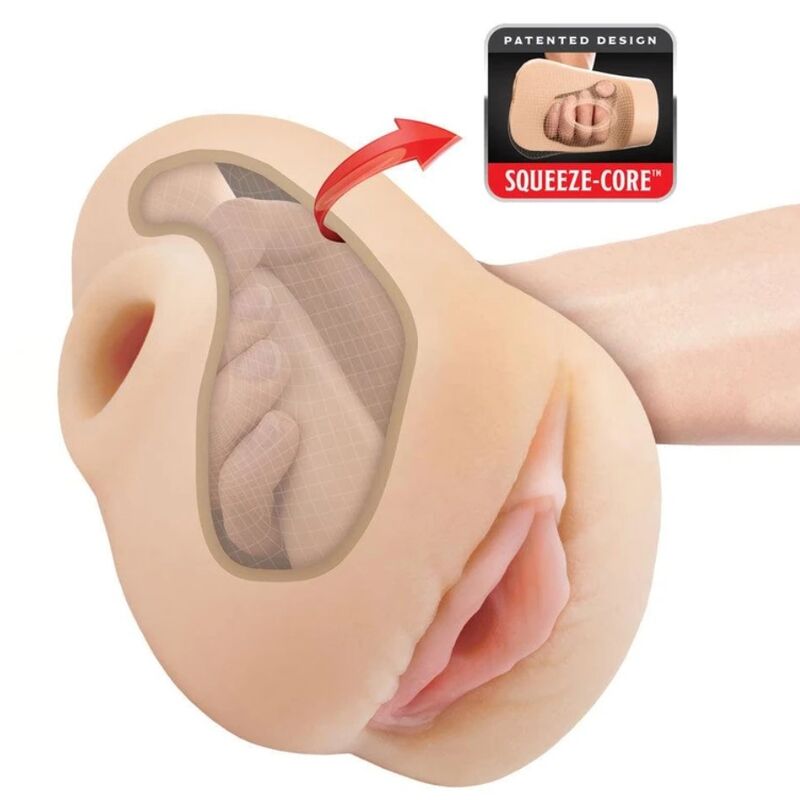 Pdx Plus+-Realistische Vagina Pussy Pounder Squeeze Stroker 18 cm · Sextoys (Bild 4)