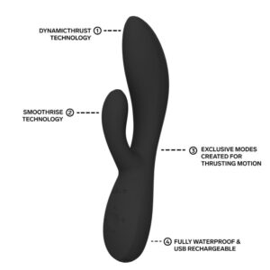 Lelo-Ina Thrust Rabbit Vibrator Silikon, Wiederaufladbar, App · Vibratoren (Bild 18)