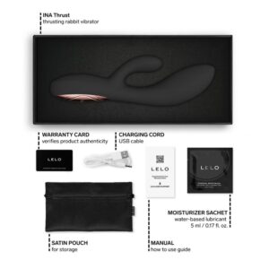 Lelo-Ina Thrust Rabbit Vibrator Silikon, Wiederaufladbar, App · Vibratoren (Bild 19)