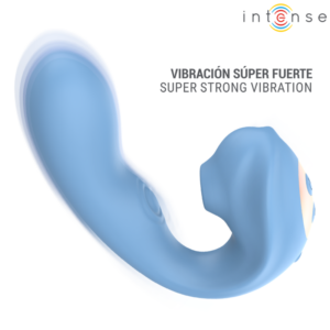 Intense High Tech-Gina Multifunktional Stimulator Klitoris Blau · Vibratoren (Bild 5)