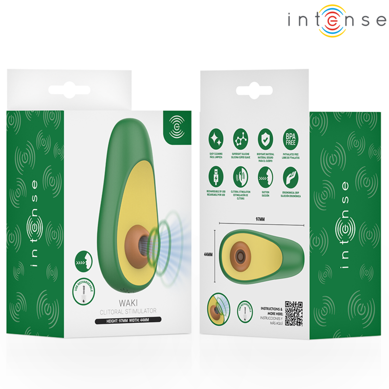 Intense Fun Toys-Waki Avocado Stimulator der Klitoris · Vibratoren (Bild 8)