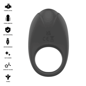 Intense For Him-Merlotte Penis Ring Vibrator mit Stimulierung · Sextoys (Bild 8)