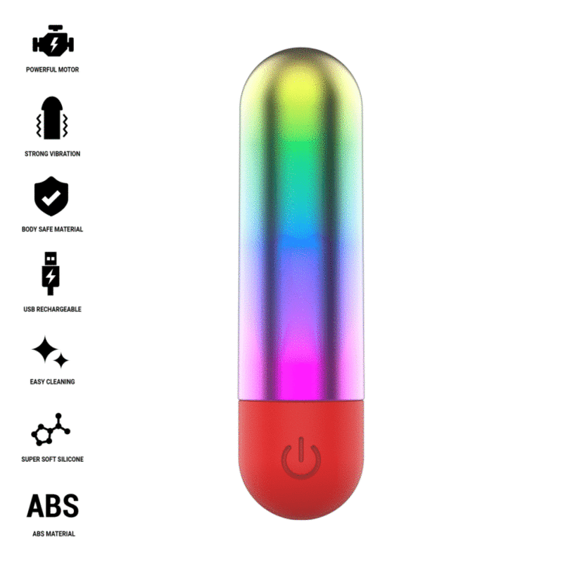 Intense Fun Toys-Debbie Rainbow Vibrations-Klitoris Bullet 70 x · Vibratoren (Bild 2)