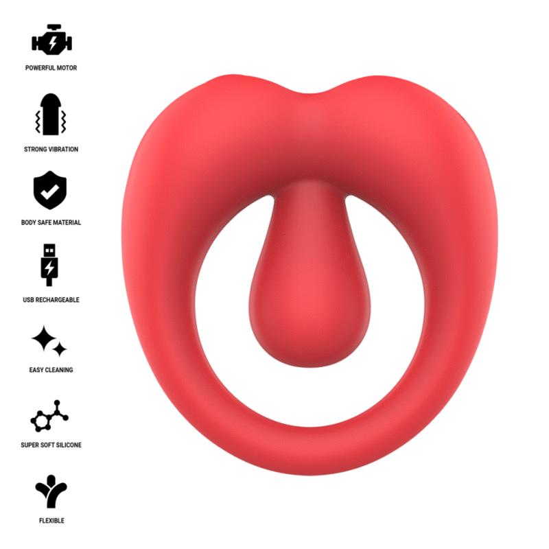Intense For Him-Russell Ring Vibrator für Penis mit Stimulator · Sextoys (Bild 2)
