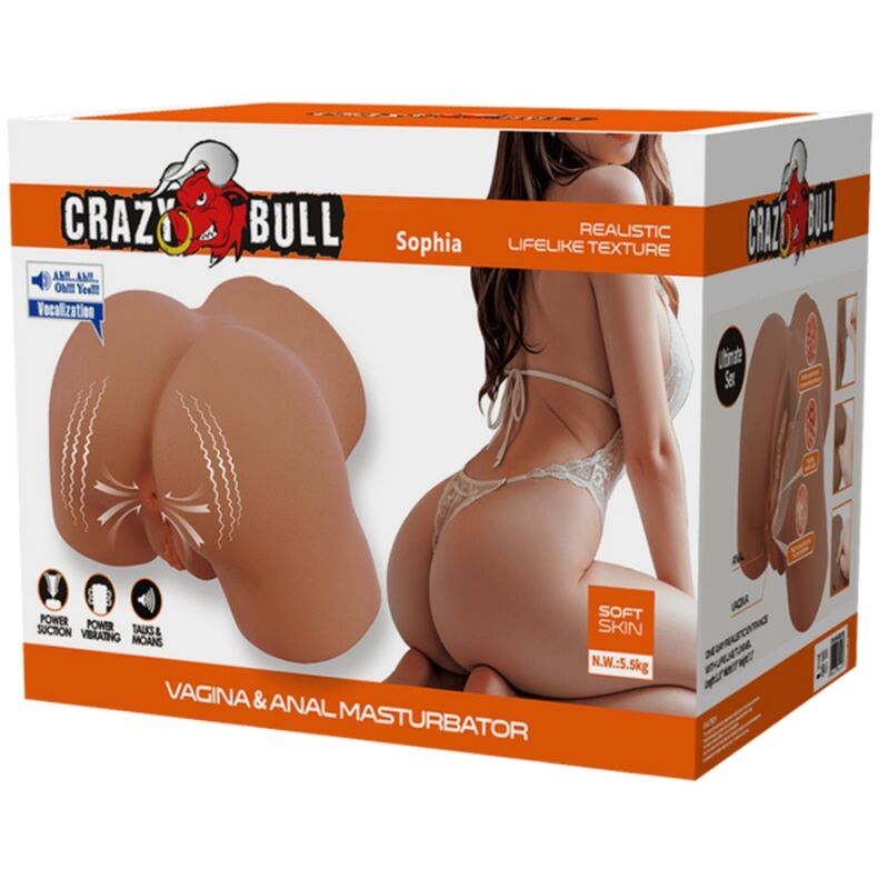 Crazy Bull-Geriann Masturbator Realistic mit Vibration · Sextoys (Bild 8)