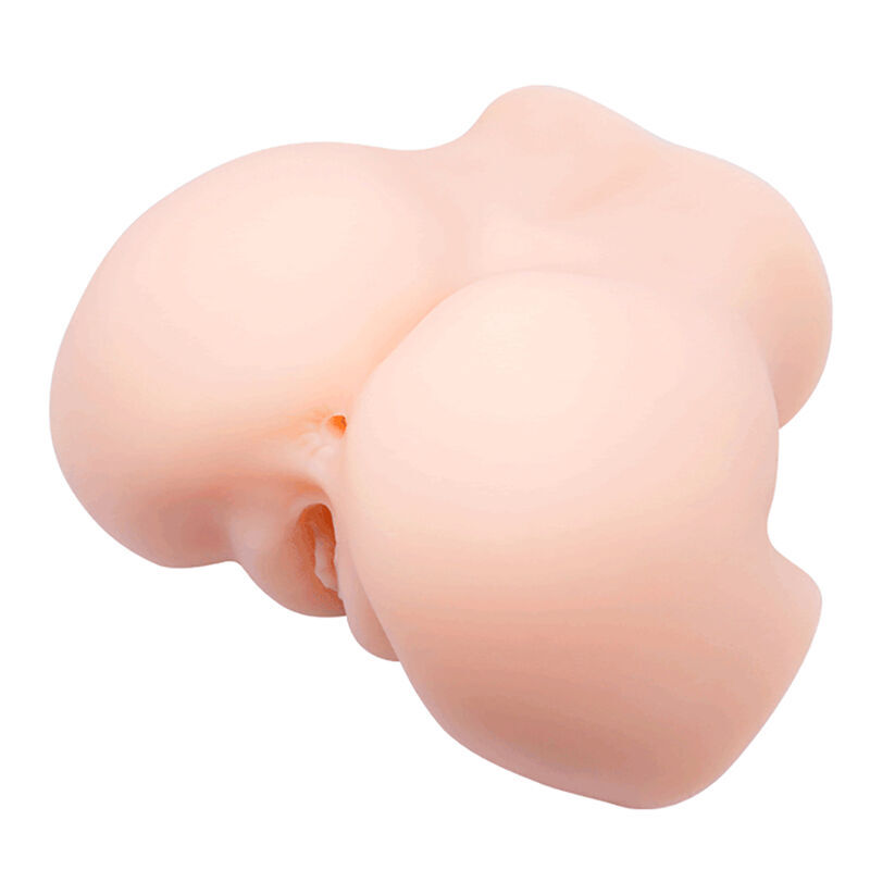Crazy Bull-Vagina und Ano Realistic Vibration Double Fernbedienung · Sextoys