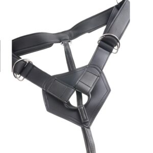King Cock-Harness Strap-On Mit königlichen Penis 20.3 cm-Saugnapf · Strap-on & Harness (Bild 5)