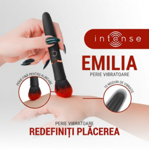 Intense High Tech-Emilia Vibrator mit Pinselkopf