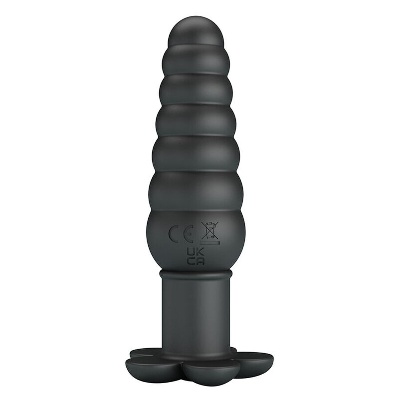 Anal Toys-Imron Analplug Vibrante, 10 Modi, Schwarz-Silikon, 10 · Sextoys (Bild 2)