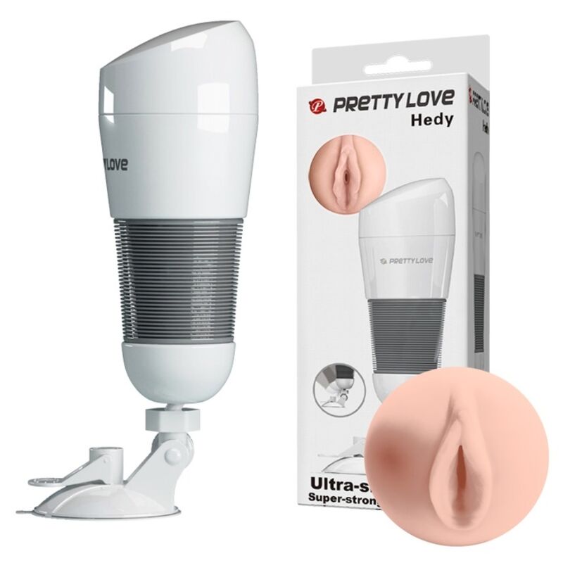 Bodies & Masturbators-Hedy Masturbator Männlich-Silikon, Saugnapf · Sextoys