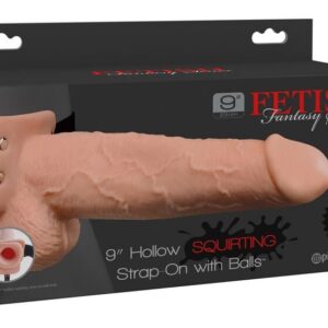 Fetish Fantasy Series-Harness mit Dong 9 Zoll-PVC