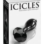 Icicles-Nr. 78 Analplug aus Glas · Spielzeug aus Glas & Metall