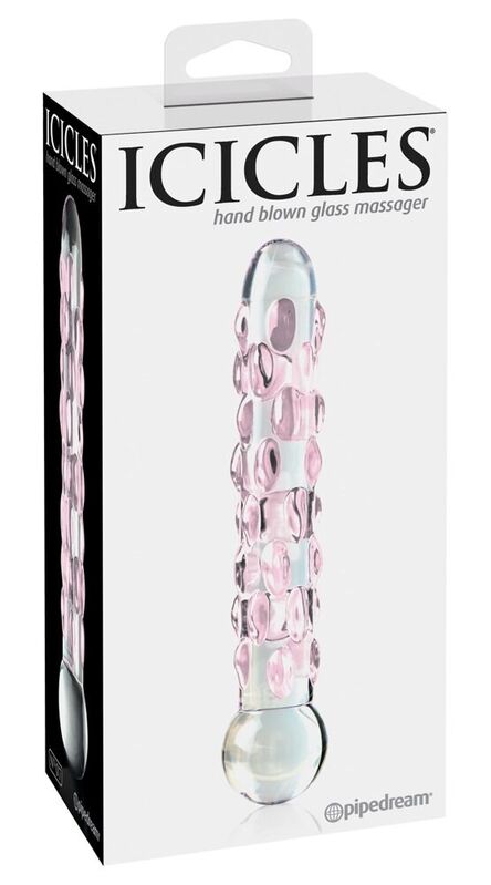 Icicles-Nr. 07 Masseur aus Glas · Spielzeug aus Glas & Metall
