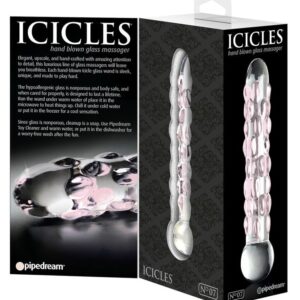 Icicles-Nr. 07 Masseur aus Glas · Spielzeug aus Glas & Metall (Bild 2)