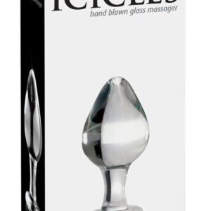 Icicles-N. 25 Massagestab aus Glas