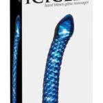 Icicles-Nr. 29 Massagegerät aus Glas · Spielzeug aus Glas & Metall