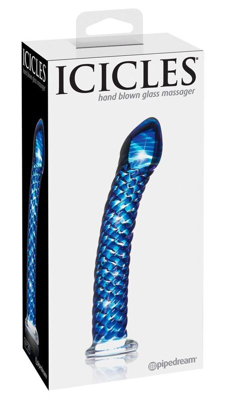 Icicles-N. 29 Massagestab aus Glas