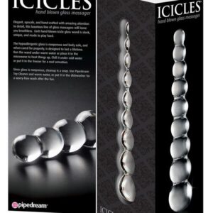 Icicles-Nr. 2 Masseur aus Glas · Spielzeug aus Glas & Metall (Bild 3)