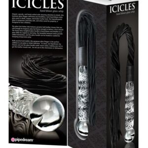 Icicles-Nr. 38 Massagegerät aus Glas · Spielzeug aus Glas & Metall (Bild 5)