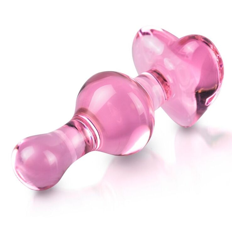 Icicles-Nr. 75 Dildo in Flaschen · Spielzeug aus Glas & Metall (Bild 4)