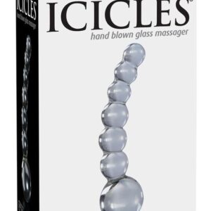 Icicles-N. 66 Massager Transparent-Glas
