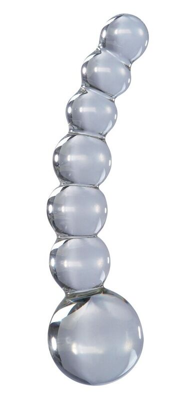 Icicles-Nr. 66 Masseur Transparent-Flasche · Spielzeug aus Glas & Metall (Bild 5)