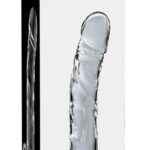 Icicles-Nr. 62 Massagegerät aus Glas · Spielzeug aus Glas & Metall