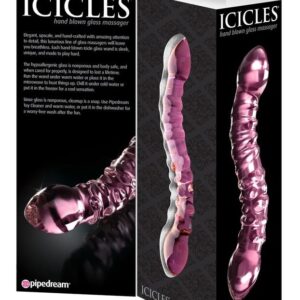 Icicles-Nr. 55 Massagegerät aus Glas · Spielzeug aus Glas & Metall (Bild 3)