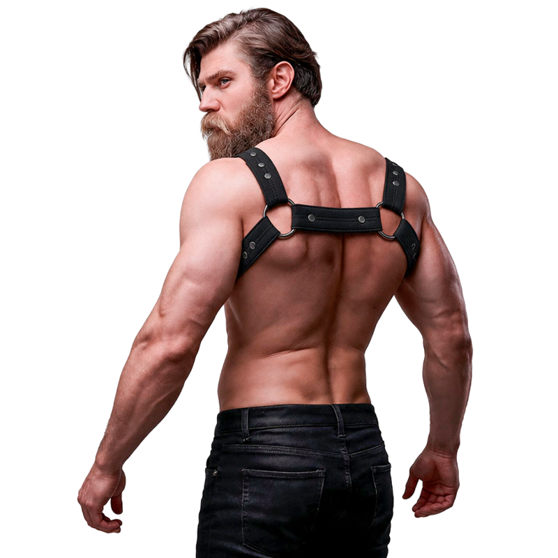 Fetish Submissive Attitude-Attraktion Harness Einstellbare Sportart · Herrenunterwäsche (Bild 4)