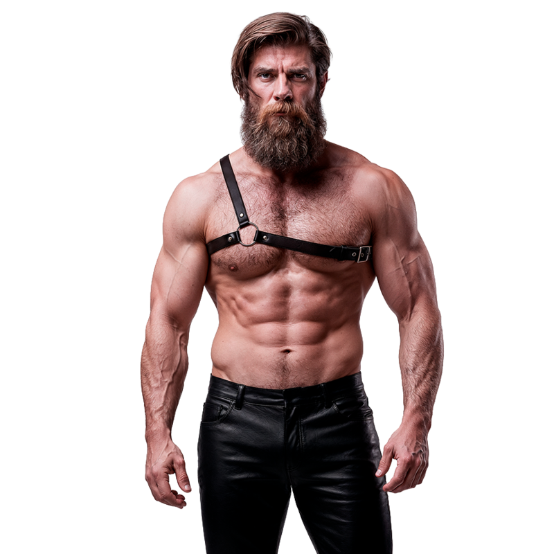 Fetish Submissive Attitude-Attitude Brust-Harness für Männer