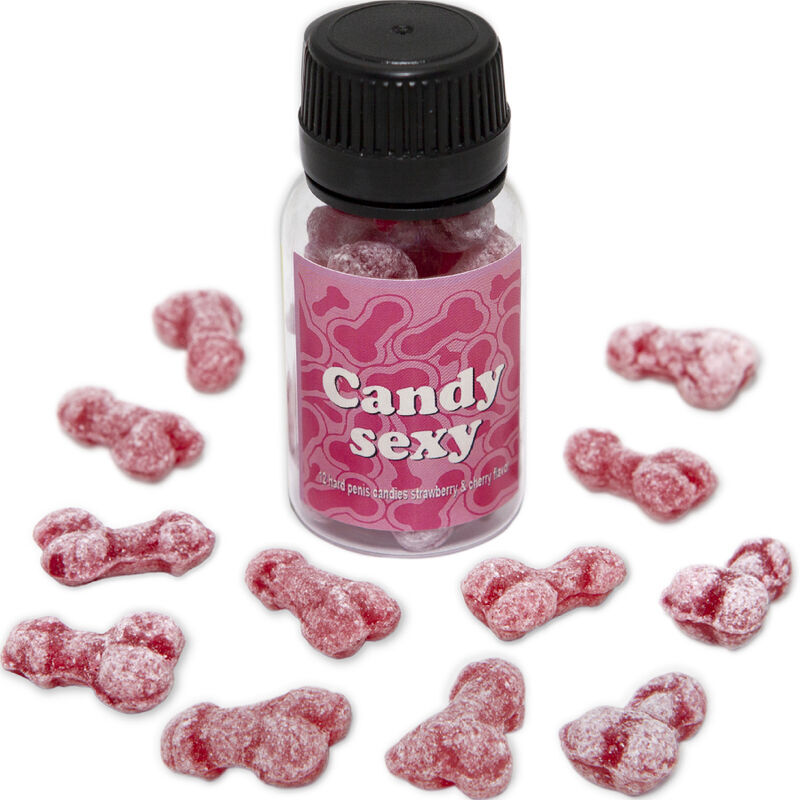 Diablo Picante-Glas mit 12 Fruchtgummis Erdbeer-Kirsch-Aroma