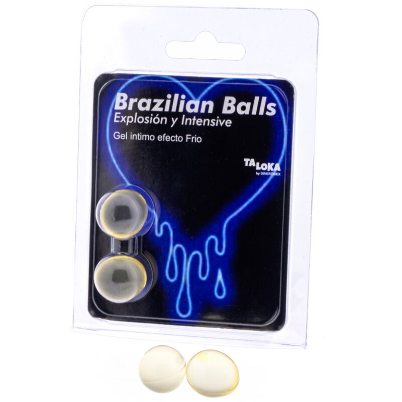 Taloka-2 Brasilianische Kugeln Erregungsgel Kalteffekt & Vibrationen