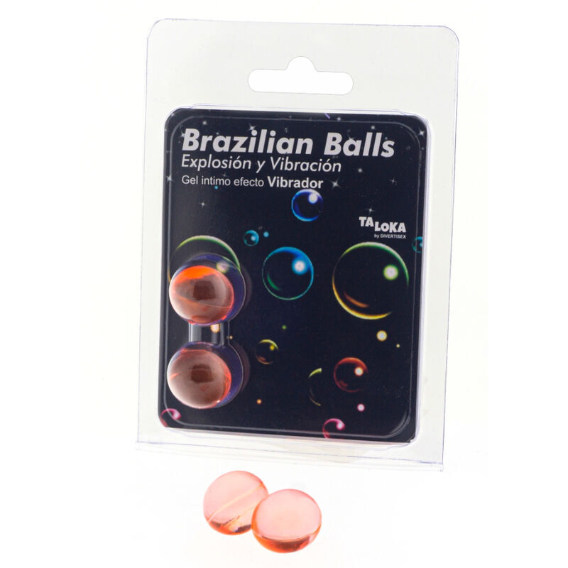 Taloka-Diverty Sex Taloka 2 Brasilianische Kugeln Erregungsgel Effekt-vibrierend