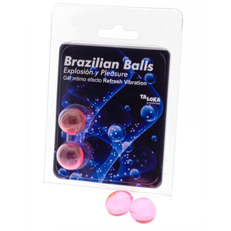 Taloka-2 Brazilian Balls Refresh Erregungsgel mit Vibrationseffekt