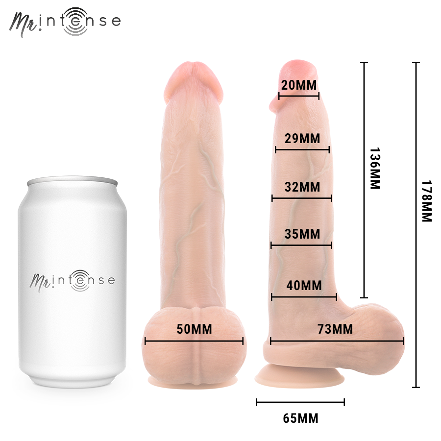 Mr Intense-Bruce S Dildo realistisch mit Hoden 17,8 cm · Sextoys (Bild 4)