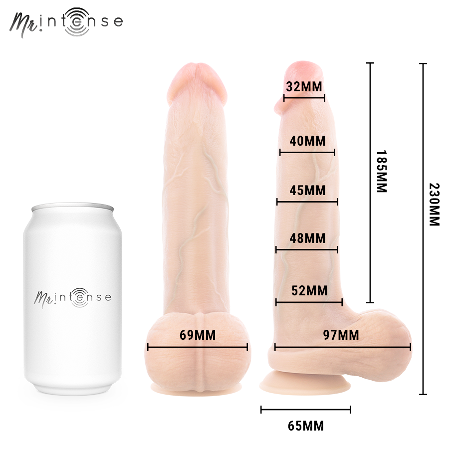 Mr Intense-Bruce L Dildo realistisch mit Hoden 23 cm · Sextoys (Bild 5)
