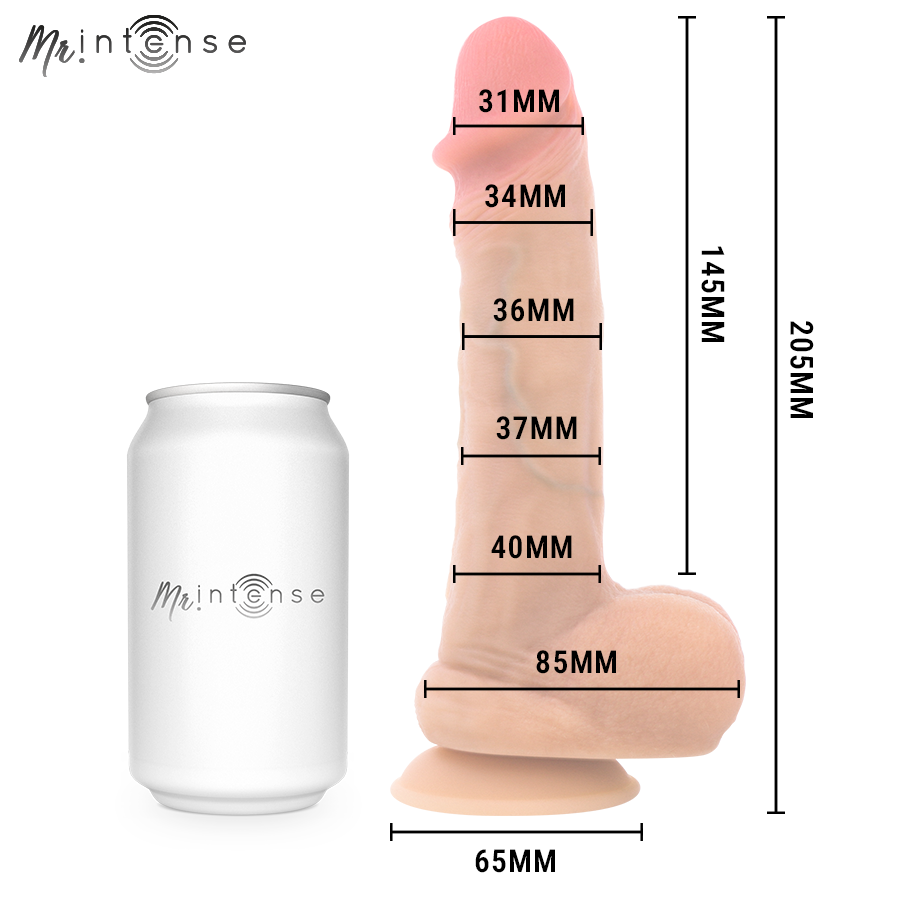 Mr Intense-Danny Dildo mit Ejakulation in Silikon 20,5 cm · Sextoys (Bild 4)