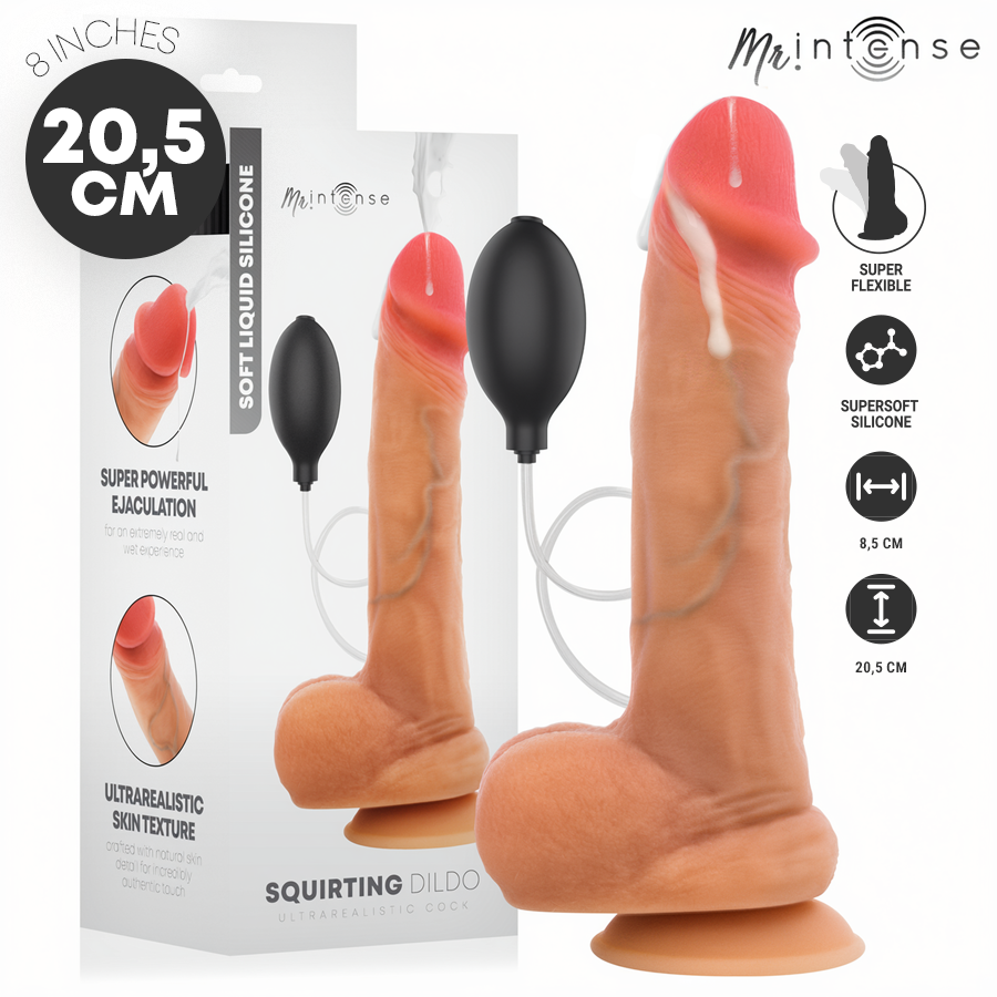Mr Intense-Danny Dildo mit Ejakulation in Silikon 20,5 cm · Sextoys