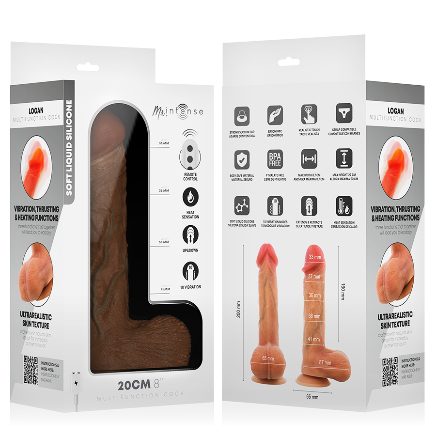 Mr Intense-Logan Dildo Vibrator mit Heizung und Fernbedienung · Vibratoren (Bild 10)