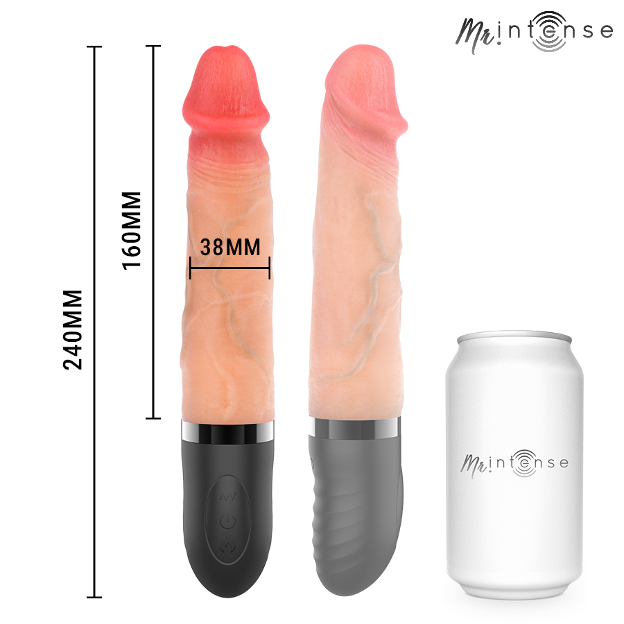 Mr Intense-Jean Vibrator Su-Down mit Heizung 24 cm · Vibratoren (Bild 2)