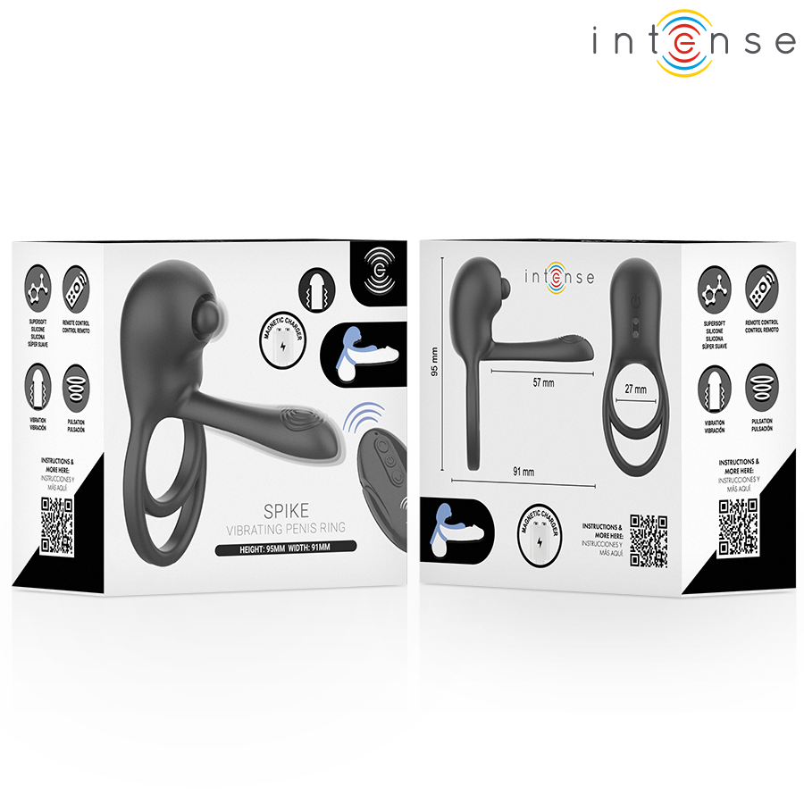 Intense-Spike Ring Vibrator für Penis mit Fernbedienung · Sextoys (Bild 6)