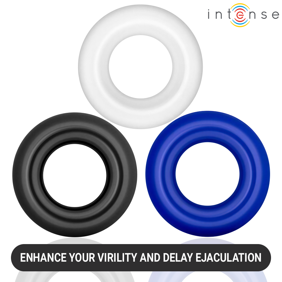 Intense-Wick Set 3 Penisringe Verschiedene Farben · Sextoys (Bild 6)