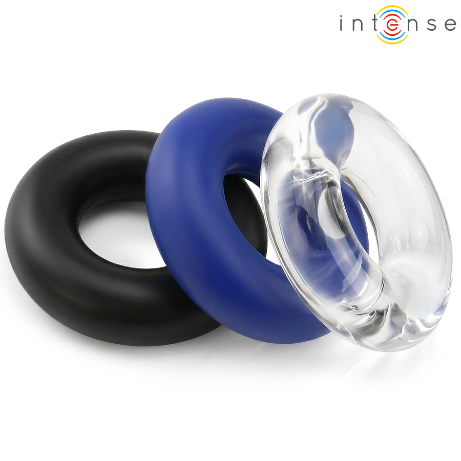 Intense-Wick Set 3 Penisringe Verschiedene Farben · Sextoys (Bild 4)