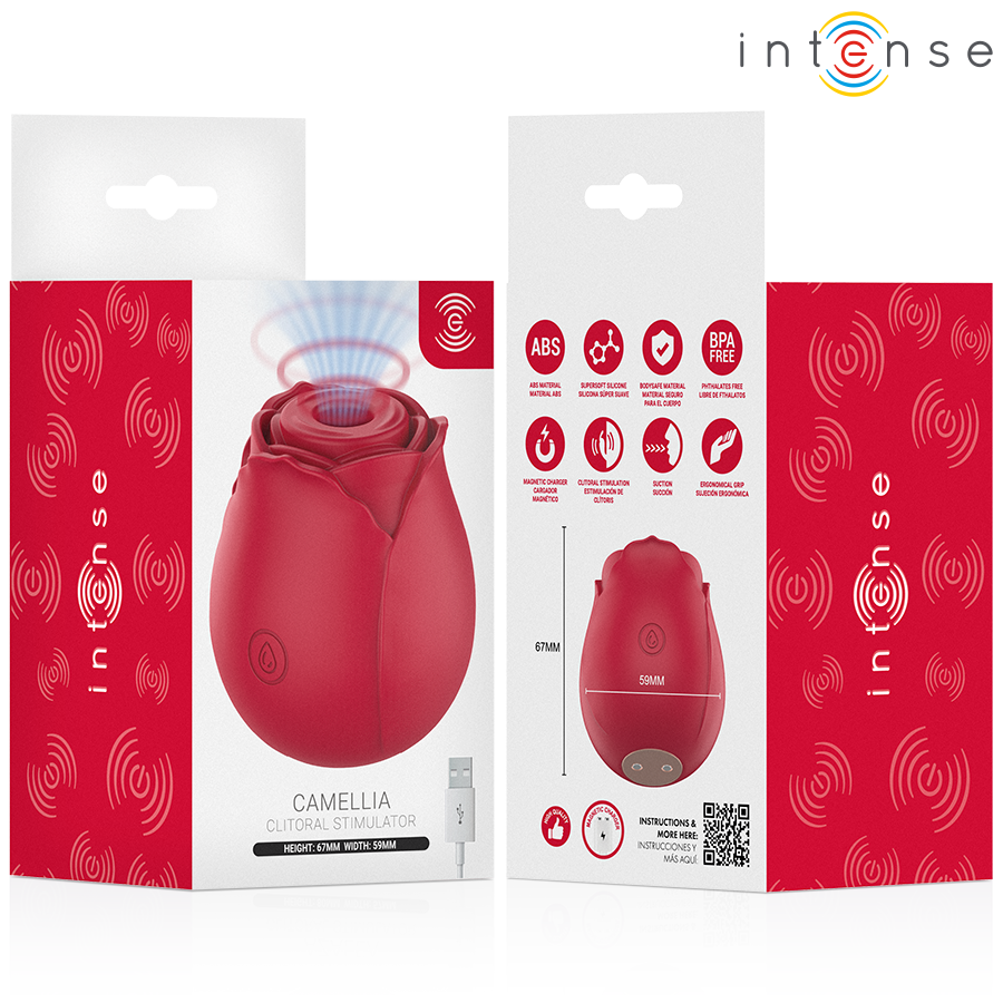 Intense-Camellia Stimulator Klitoris für Randlösung · Vibratoren (Bild 3)