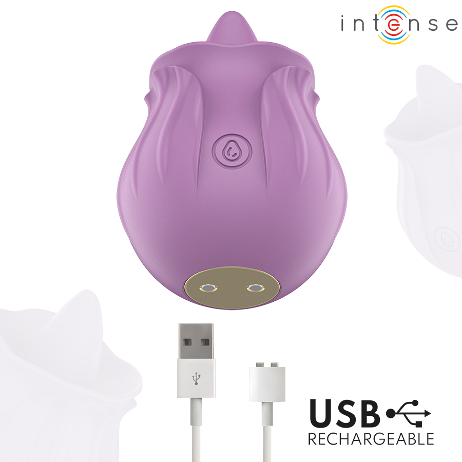Intense-Azalea Stimulator Klitoris 10 Lila Vibrationen · Vibratoren (Bild 5)
