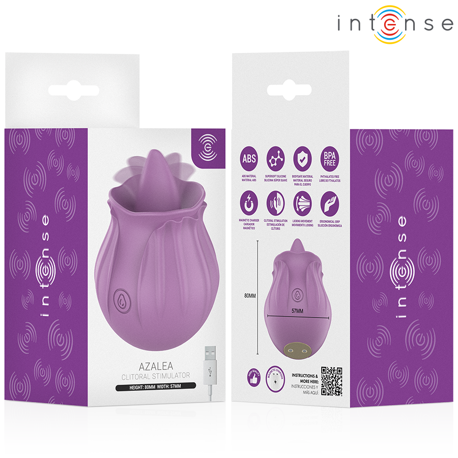Intense-Azalea Stimulator Klitoris 10 Lila Vibrationen · Vibratoren (Bild 6)